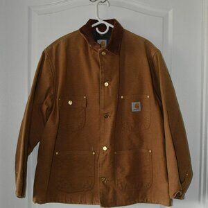 Vintage Carhartt 4 pocket Blanket Jacket Men's size 46 Regular